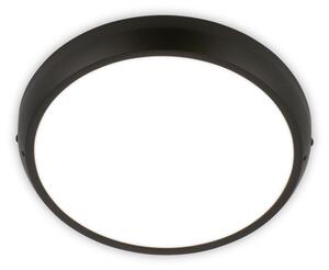 BRILONER - Lampada da soffitto a LED, grado di protezione IP44, luce bianca neutra, colore nero, diametro 27,5 cm