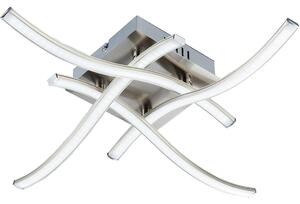 Plafoniera LED 4xLED/2,6W/230V 3000K, cromo opaco