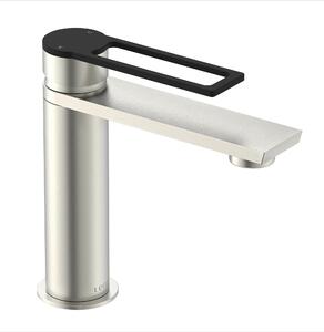 Miscelatore per lavabo Lenz MINA - design bicolore, antimpronta, miscelatore girevole, valvola pop-up easy-clean, 46013011