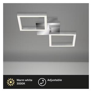Plafoniera a LED 10W/230V 3000K cromo satinato