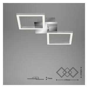 Plafoniera a LED 10W/230V 3000K cromo satinato