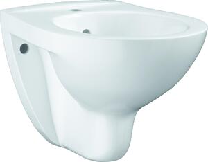 GROHE Bau Keramik Bidet mit Gewindebohrung, mit Ü berlauf, Wandbidet alpinweiß