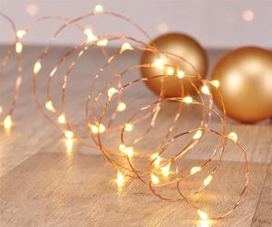Faro a LED con filo di rame40 LED, per uso interno