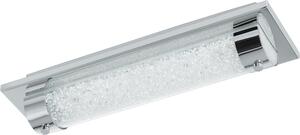 Applique LED 35cm cromo cristallo Tolorico