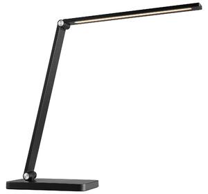 Brilliant G60210/06 Lomina Lampada da tavolo in plastica/metallo nero con LED integrato