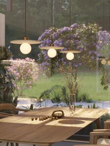 Lampada a sospensione in pietra naturale LANDO oro-bianca 1xG9x8W pietra, dimensioni: 150x25x25 cm IP20 Maxlight