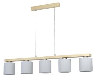 EGLO CASTRALVO, Marrone, Nichel, Acciaio, Legno, Universale, IP20, II, E27