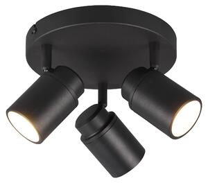 ANGELO lampada da soffitto per bagno nera Trio 880430332