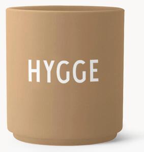 Tazza senza manico di design con scritta Favorite HYGGE