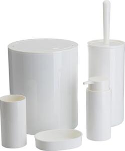 Set da bagno CARMEN 5 pz bianco