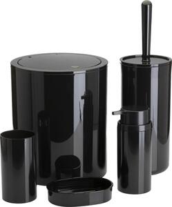 Set da bagno CARMEN 5 pz nero