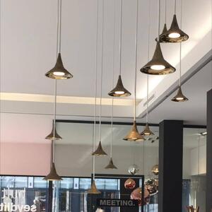 Artemide Lampada a sospensione LED Unterlinden color bronzo