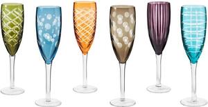 Set 6 flute da champagne Cuttings