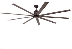 CasaFan Ventilatore a pale Big Smooth Eco 220 cm bronzo