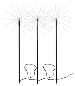 STAR TRADING Lampada decorativa a LED Firework bianco caldo 3pz