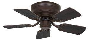 CasaFan Ventilatore da soffitto Classic Flat III bronzo Ø 75 cm