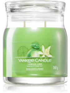 Yankee Candle Vanilla Lime candela profumata Signature 368 g