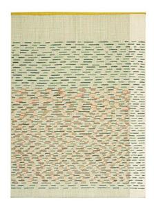 Tappeto Backstitch Busy Verde Corallo Geometrico 200x300 cm