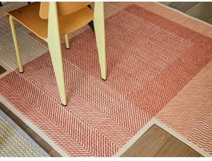Tappeto Canevas Geo Corallo Arancione Geometrico 170x240 cm
