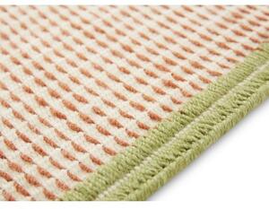Tappeto Backstitch Arancione Marrone Geometrico 200x300 cm