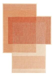 Tappeto Canevas Geo Corallo Arancione Geometrico 170x240 cm