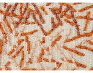 Tappeto Backstitch Calm Rosa Corallo Geometrico 200x300 cm