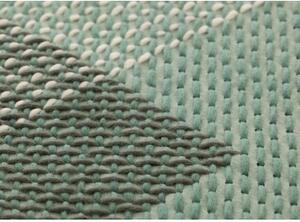 Tappeto Canevas Geo Verde Geometrico 170x240 cm