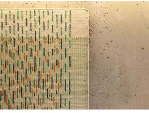 Tappeto Backstitch Busy Verde Corallo Geometrico 200x300 cm