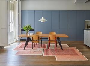 Tappeto Canevas Geo Corallo Arancione Geometrico 170x240 cm