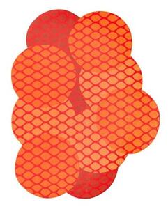 Tappeto Citrus Outdoor Arancione Geometrico da Esterno 237x300 cm