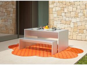 Tappeto Citrus Outdoor Arancione Geometrico da Esterno 237x300 cm