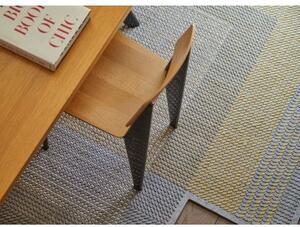 Tappeto Canevas Geo Grigio Giallo Geometrico 170x240 cm