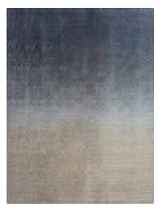 Tappeto Degrade Beige Grigio Tinta Unita 170x240 cm