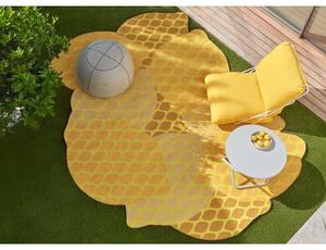 Tappeto Citrus Outdoor Giallo Arancione Geometrico da Esterno 240x300 cm