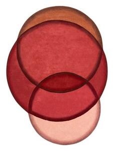 Tappeto Crystal Rosso Marrone Geometrico 190x260 cm