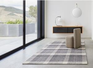Tappeto Cuadros Grigio Ruggine Geometrico 222x326 cm