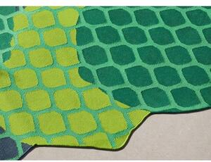 Tappeto Citrus Outdoor Verde Giallo Geometrico da Esterno 232x300 cm