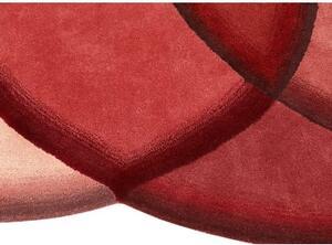 Tappeto Crystal Rosso Marrone Geometrico 190x260 cm