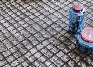 Tappeto Cobble Grigio Geometrico 200x300 cm