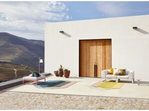 Tappeto Diamond Outdoor Rosa Giallo Geometrico da Esterno 170x220 cm