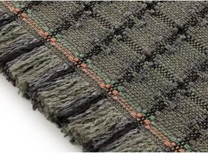 Tappeto Garden Layers Outdoor Checks Verde Grigio Geometrico 180x240 cm