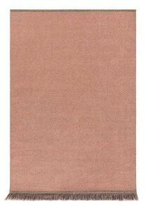 Tappeto Garden Layers Outdoor Diagonal Mandorla Pesca Tinta Unita 180x240 cm