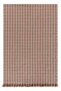 Tappeto Garden Layers Outdoor Checks Arancione Terra Geometrico 180x240 cm