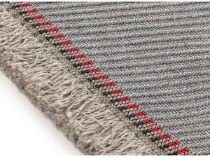 Tappeto Garden Layers Outdoor Diagonal Grigio Blu Geometrico 180x240 cm