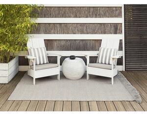 Tappeto Garden Layers Outdoor Diagonal Mandorla Avorio Geometrico 180x240 cm