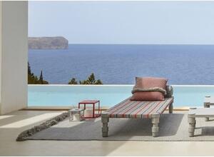 Tappeto Garden Layers Outdoor Diagonal Grigio Blu Geometrico 180x240 cm