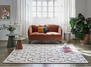 Tappeto Dreams Medieval Faces Beige Marrone Floreale 180x240 cm