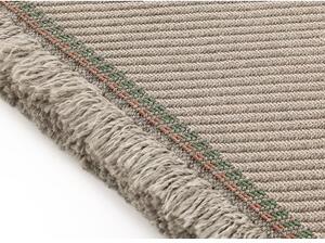 Tappeto Garden Layers Outdoor Diagonal Mandorla Avorio Geometrico 180x240 cm