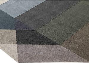 Tappeto Diamond Outdoor Verde Grigio Geometrico da Esterno 170x220 cm