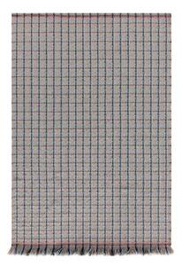 Tappeto Garden Layers Outdoor Checks Blu Terra Geometrico 180x240 cm